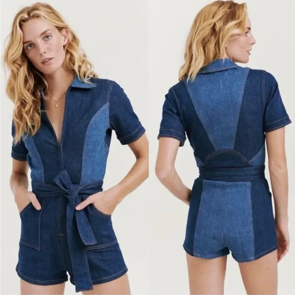 Stoned Immaculate Denim Romper